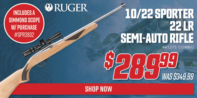 Ruger 10/22 Sporter Rifle - MF